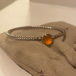 David Yurmab Chatelaine Bracelet - Citrine
